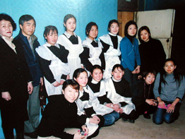 モンゴルの一般学校訪問